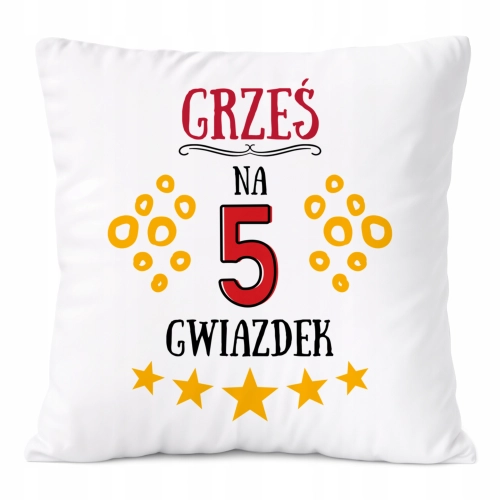 Poduszka Prezent Dla Grześka Syna Dziecka z Nadrukiem ze Zdjęciem