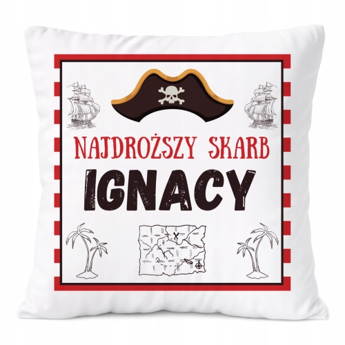 Poduszka Prezent Dla Ignacego Syna Dziecka z Nadrukiem ze Zdjęciem