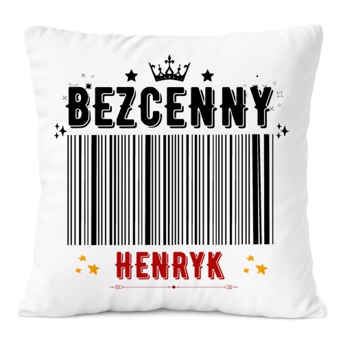 Poduszka Prezent Dla Henryka Syna Dziecka z Nadrukiem ze Zdjęciem