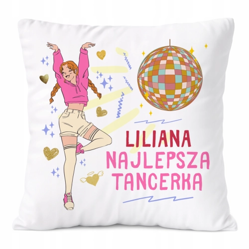 Poduszka Prezent Dla Liliany Córki Dziecka z Nadrukiem ze Zdjęciem