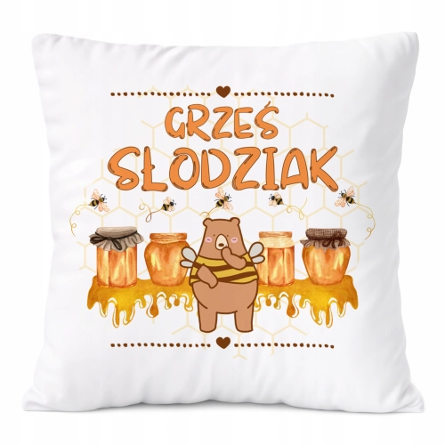Poduszka Prezent Dla Grześka Syna Dziecka z Nadrukiem ze Zdjęciem