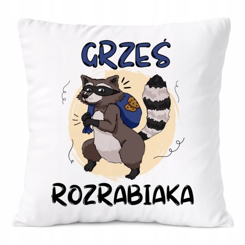 Poduszka Prezent Dla Grześka Syna Dziecka z Nadrukiem ze Zdjęciem