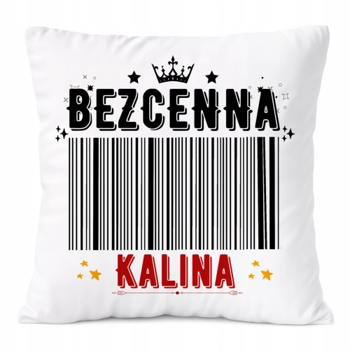 Poduszka Prezent Dla Kaliny Córki Dziecka z Nadrukiem ze Zdjęciem