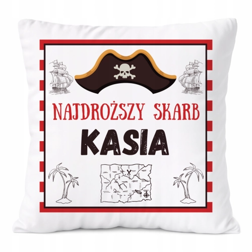 Poduszka Prezent Dla Kasi Córki Dziecka z Nadrukiem ze Zdjęciem