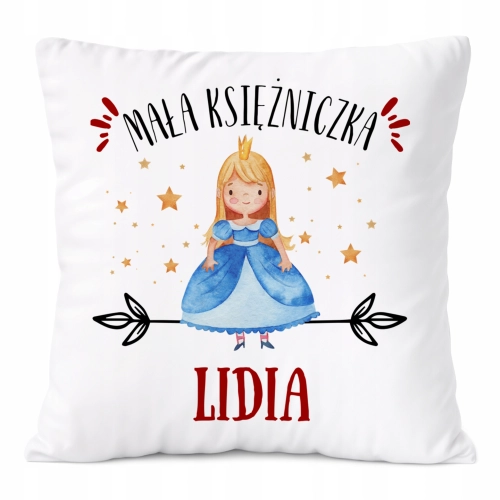 Poduszka Prezent Dla Lidii Córki Dziecka z Nadrukiem ze Zdjęciem
