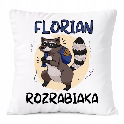 Poduszka Prezent Dla Floriana Syna Dziecka z Nadrukiem ze Zdjęciem