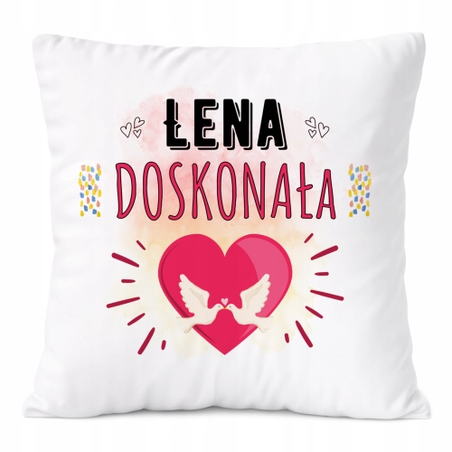Poduszka Prezent Dla Leny Córki Dziecka z Nadrukiem ze Zdjęciem