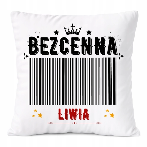 Poduszka Prezent Dla Liwii Córki Dziecka z Nadrukiem ze Zdjęciem