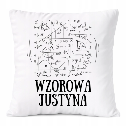 Poduszka Prezent Dla Justyny Córki Dziecka z Nadrukiem ze Zdjęciem