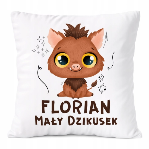 Poduszka Prezent Dla Floriana Syna Dziecka z Nadrukiem ze Zdjęciem
