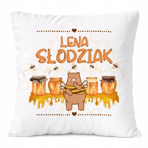 Poduszka Prezent Dla Leny Córki Dziecka z Nadrukiem ze Zdjęciem