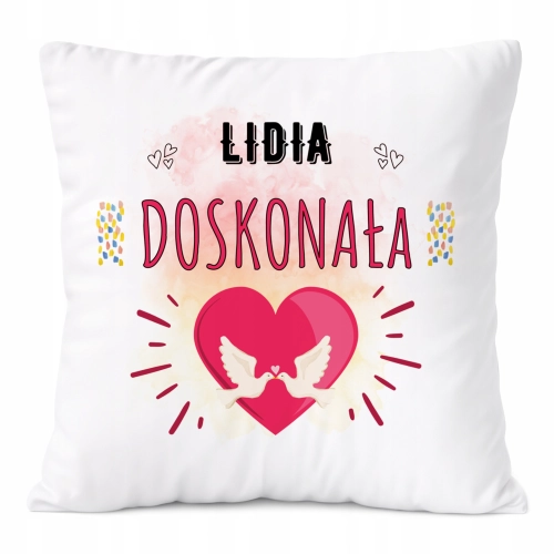 Poduszka Prezent Dla Lidii Córki Dziecka z Nadrukiem ze Zdjęciem