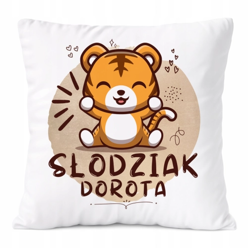 Poduszka Prezent Dla Doroty Córki Dziecka z Nadrukiem ze Zdjęciem