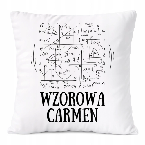 Poduszka Prezent Dla Carmen Córki Dziecka z Nadrukiem ze Zdjęciem