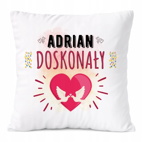 Poduszka Prezent Dla Adriana Syna Dziecka z Nadrukiem ze Zdjęciem