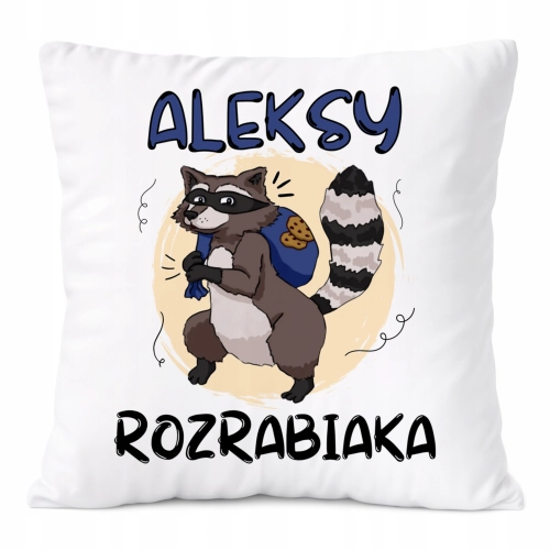 Poduszka Prezent Dla Aleksego Syna Dziecka z Nadrukiem ze Zdjęciem