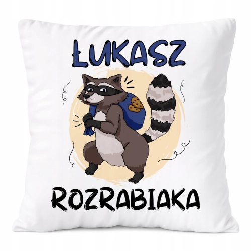 Poduszka Prezent Dla Łukasza Syna Dziecka z Nadrukiem ze Zdjęciem