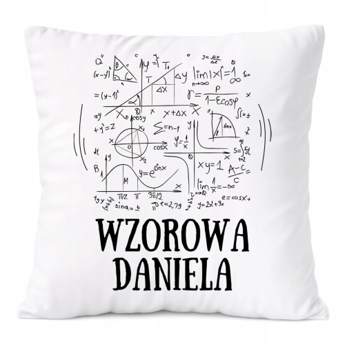 Poduszka Prezent Dla Danieli Córki Dziecka z Nadrukiem ze Zdjęciem