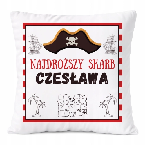 Poduszka Prezent Dla Czesławy Córki Dziecka z Nadrukiem ze Zdjęciem