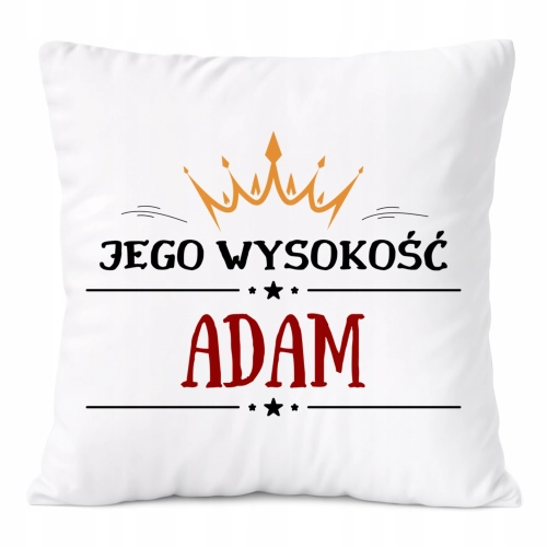 Poduszka Prezent Dla Adama Syna Dziecka z Nadrukiem ze Zdjęciem