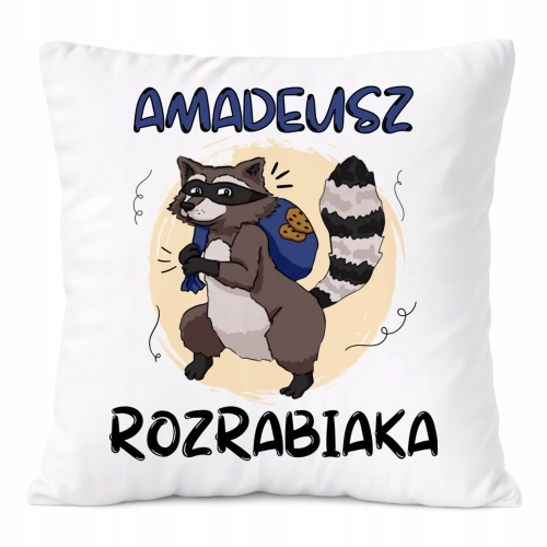 Poduszka Prezent Dla Amadeusza Syna Dziecka z Nadrukiem ze Zdjęciem