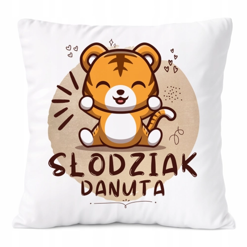 Poduszka Prezent Dla Danuty Córki Dziecka z Nadrukiem ze Zdjęciem