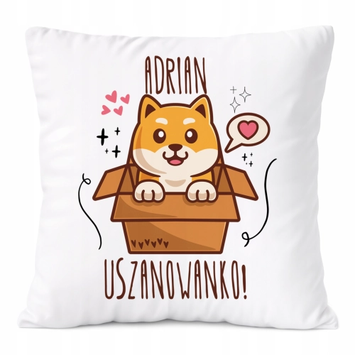 Poduszka Prezent Dla Adriana Syna Dziecka z Nadrukiem ze Zdjęciem
