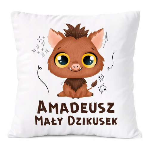 Poduszka Prezent Dla Amadeusza Syna Dziecka z Nadrukiem ze Zdjęciem