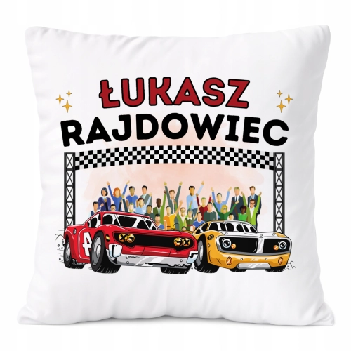 Poduszka Prezent Dla Łukasza Syna Dziecka z Nadrukiem ze Zdjęciem