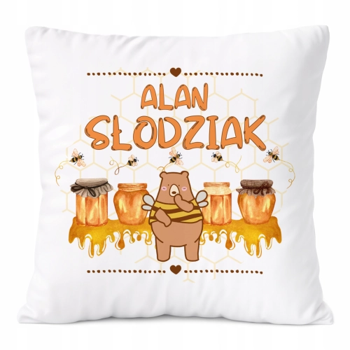 Poduszka Prezent Dla Alana Syna Dziecka z Nadrukiem ze Zdjęciem