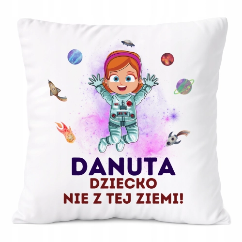 Poduszka Prezent Dla Danuty Córki Dziecka z Nadrukiem ze Zdjęciem