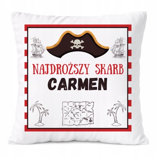 Poduszka Prezent Dla Carmen Córki Dziecka z Nadrukiem ze Zdjęciem