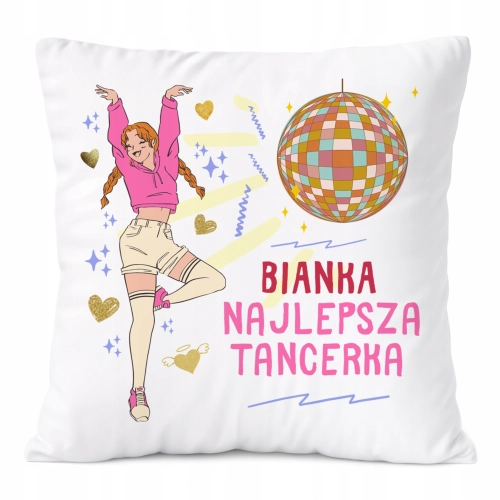 Poduszka Prezent Dla Bianki Córki Dziecka z Nadrukiem ze Zdjęciem