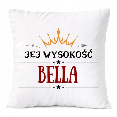 Poduszka Prezent Dla Belli Córki Dziecka z Nadrukiem ze Zdjęciem