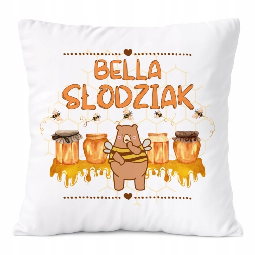 Poduszka Prezent Dla Belli Córki Dziecka z Nadrukiem ze Zdjęciem