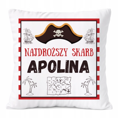 Poduszka Prezent Dla Apoliny Córki Dziecka z Nadrukiem ze Zdjęciem