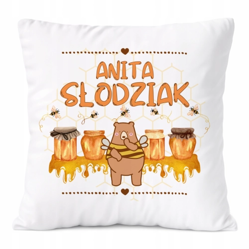 Poduszka Prezent Dla Anity Córki Dziecka z Nadrukiem ze Zdjęciem