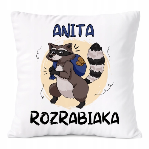 Poduszka Prezent Dla Anity Córki Dziecka z Nadrukiem ze Zdjęciem