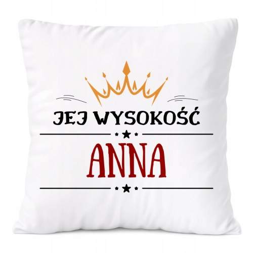 Poduszka Prezent Dla Anny Córki Dziecka z Nadrukiem ze Zdjęciem