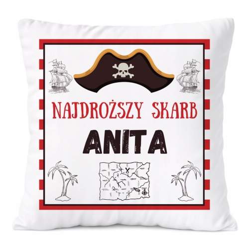 Poduszka Prezent Dla Anity Córki Dziecka z Nadrukiem ze Zdjęciem