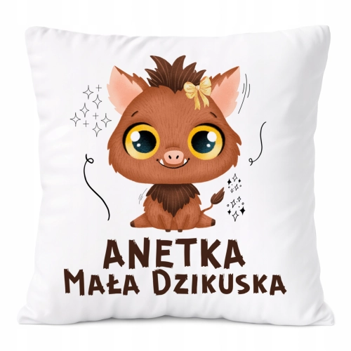 Poduszka Prezent Dla Anetki Córki Dziecka z Nadrukiem ze Zdjęciem
