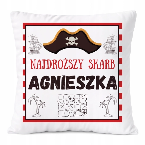 Poduszka Prezent Dla Agnieszki Córki Dziecka z Nadrukiem ze Zdjęciem