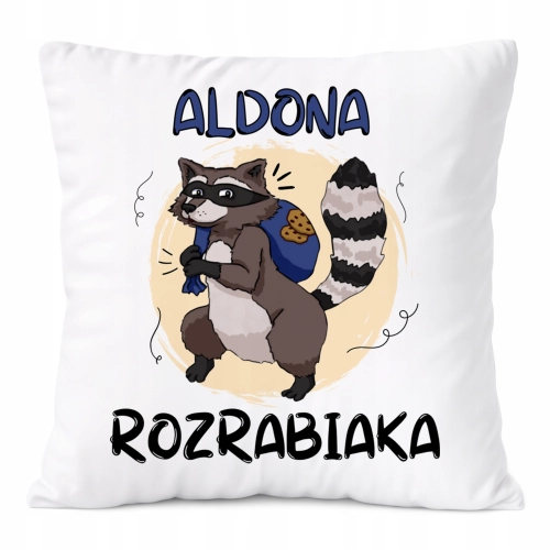 Poduszka Prezent Dla Aldony Córki Dziecka z Nadrukiem ze Zdjęciem