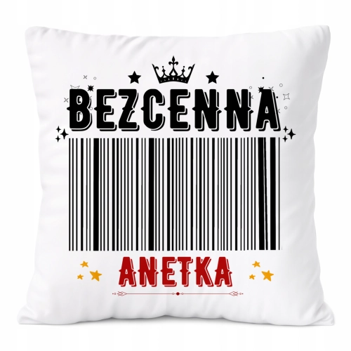 Poduszka Prezent Dla Anetki Córki Dziecka z Nadrukiem ze Zdjęciem