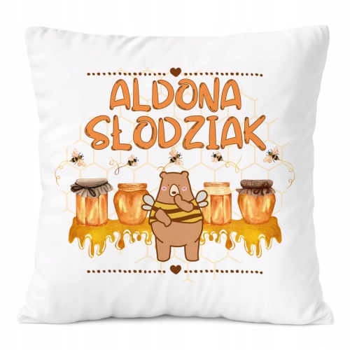 Poduszka Prezent Dla Aldony Córki Dziecka z Nadrukiem ze Zdjęciem