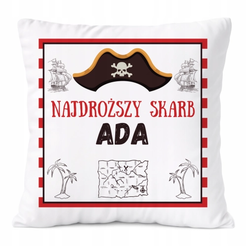 Poduszka Prezent Dla Ady Córki Dziecka z Nadrukiem ze Zdjęciem