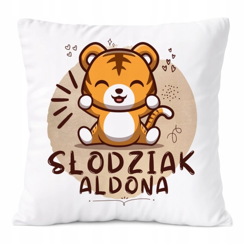 Poduszka Prezent Dla Aldony Córki Dziecka z Nadrukiem ze Zdjęciem
