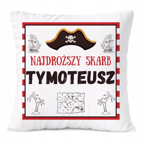Poduszka Prezent Dla Tymoteusza Syna Dziecka z Nadrukiem ze Zdjęciem