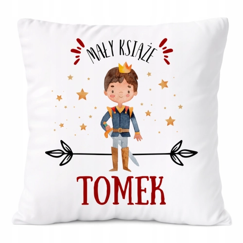 Poduszka Prezent Dla Tomka Syna Dziecka z Nadrukiem ze Zdjęciem