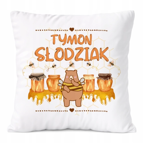 Poduszka Prezent Dla Tymona Syna Dziecka z Nadrukiem ze Zdjęciem